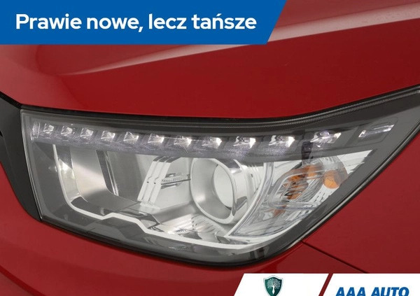 SsangYong Tivoli cena 43000 przebieg: 131390, rok produkcji 2016 z Okonek małe 301